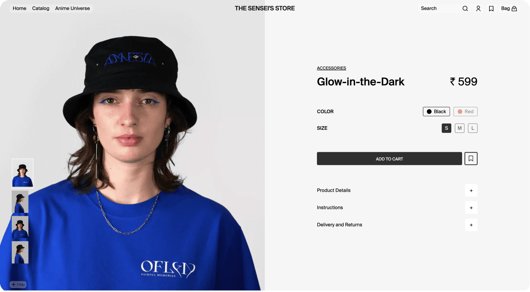 Fashion eCommerce store